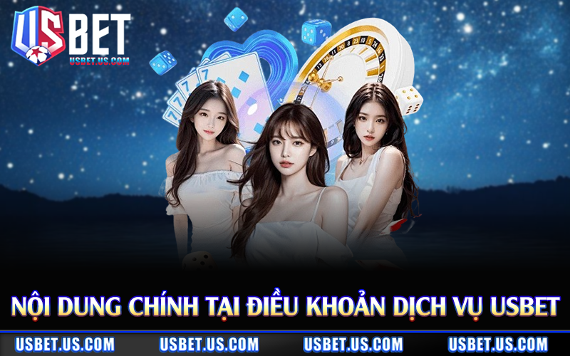 Nội dung chính tại điều khoản dịch vụ Usbet